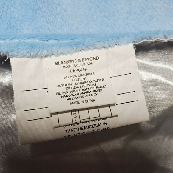 Blankets & Beyond Lovey Security Blanket 25x25" - Picture 8 of 9